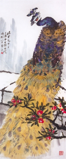 中国现代花鸟0063