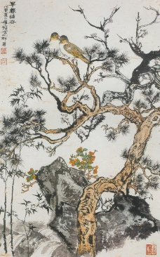 中国现代花鸟0191