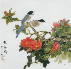 中国现代花鸟0006