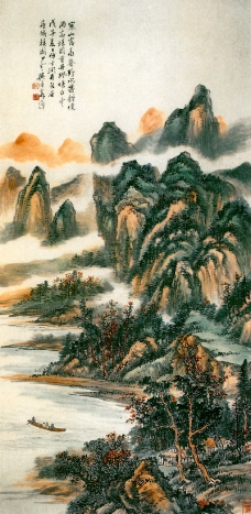 中国现代山水0155