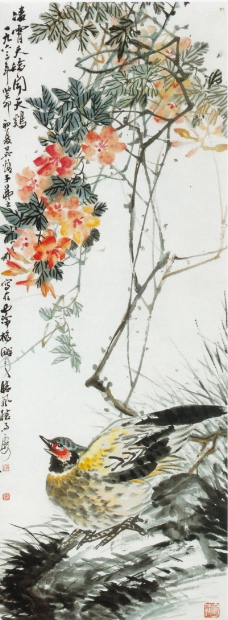 中国现代花鸟0071